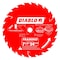 Diablo Diablo Tracking Point 7-1/4 in. D X 5/8 in. TiCo Hi-Density Carbide Framing Saw Blade 24 teeth 3 pk D0724X3 - alternate 1